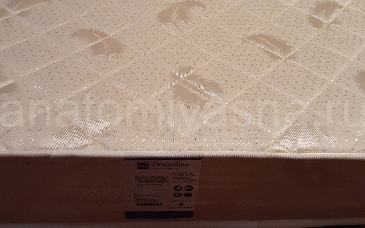 отзыв о Матрас DreamLine Easy Feel TFK